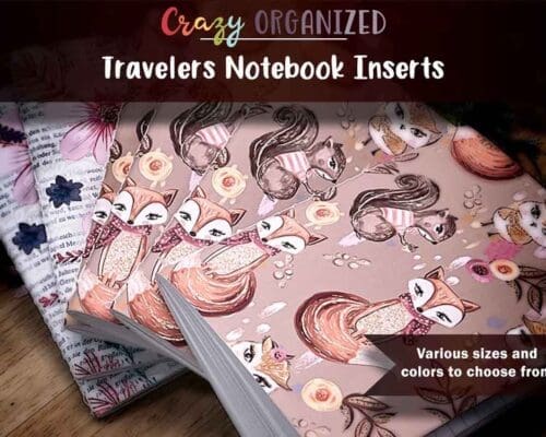 Travelers Notebook Inserts