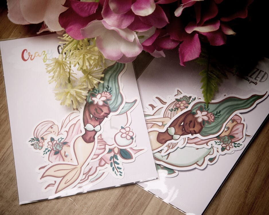 mermaid_die_cut_stickers