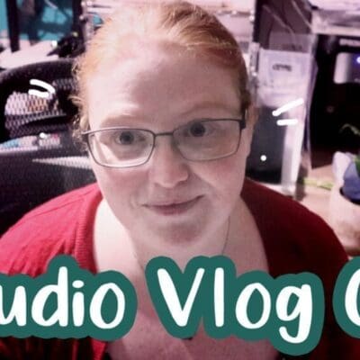 My very first studio vlog!