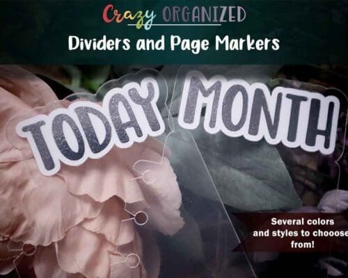 Dividers and Page Markers