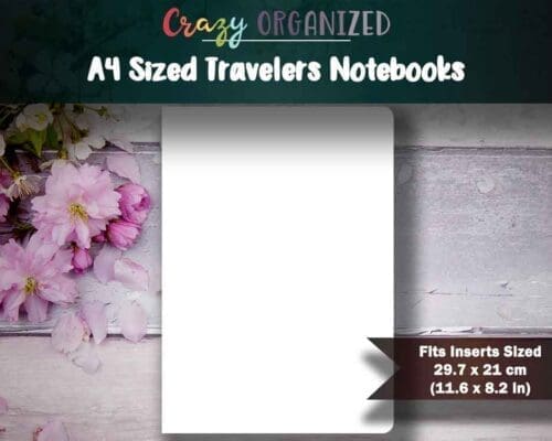 A4 Sized Travelers Notebook