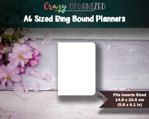 A6 Sized Ring Bound Planners