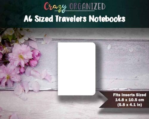 A6 Sized Travelers Notebook