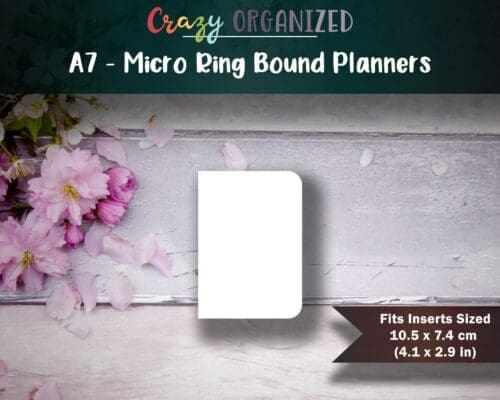 A7 Micro Sized Ring Bound Planner