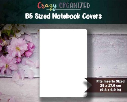 B5 Sized Notebook Covers