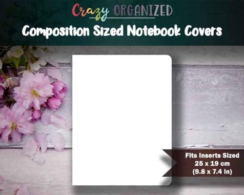 Composition Sized Notebook Covers