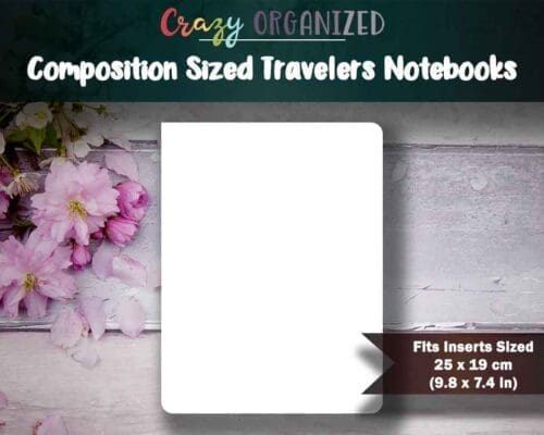 Composition Sized Travelers Notebook