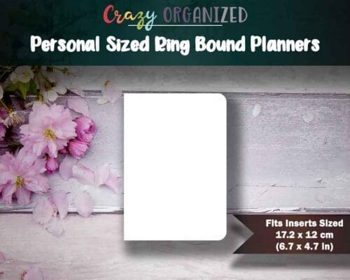 Personal Sized Ring Bound Planner